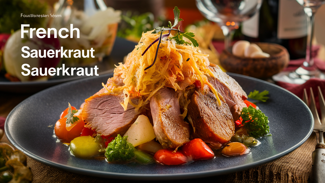 A delicious journey into the French recipe of choucroute