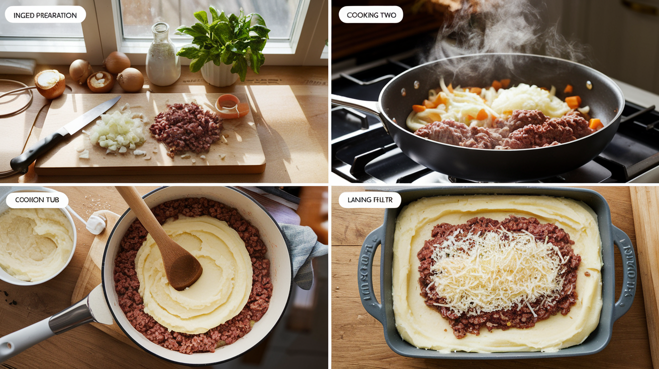 A step-by-step guide to making classic hachis parmentier