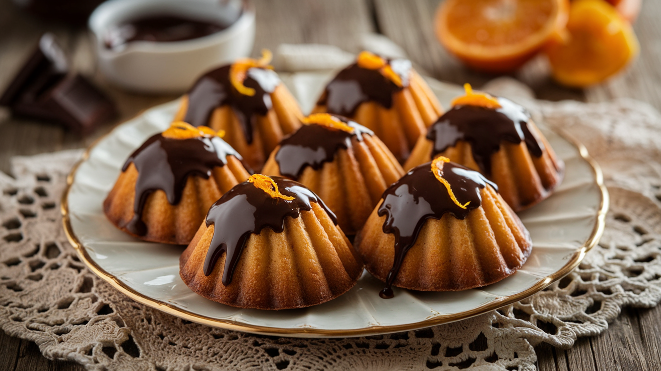 indulge in the perfect blend of rich chocolate and zesty mandarin with our delicious madeleine recipe. easy to follow and irresistibly flavorful, these elegant french treats are perfect for any occasion. bake a batch today and delight your taste buds!