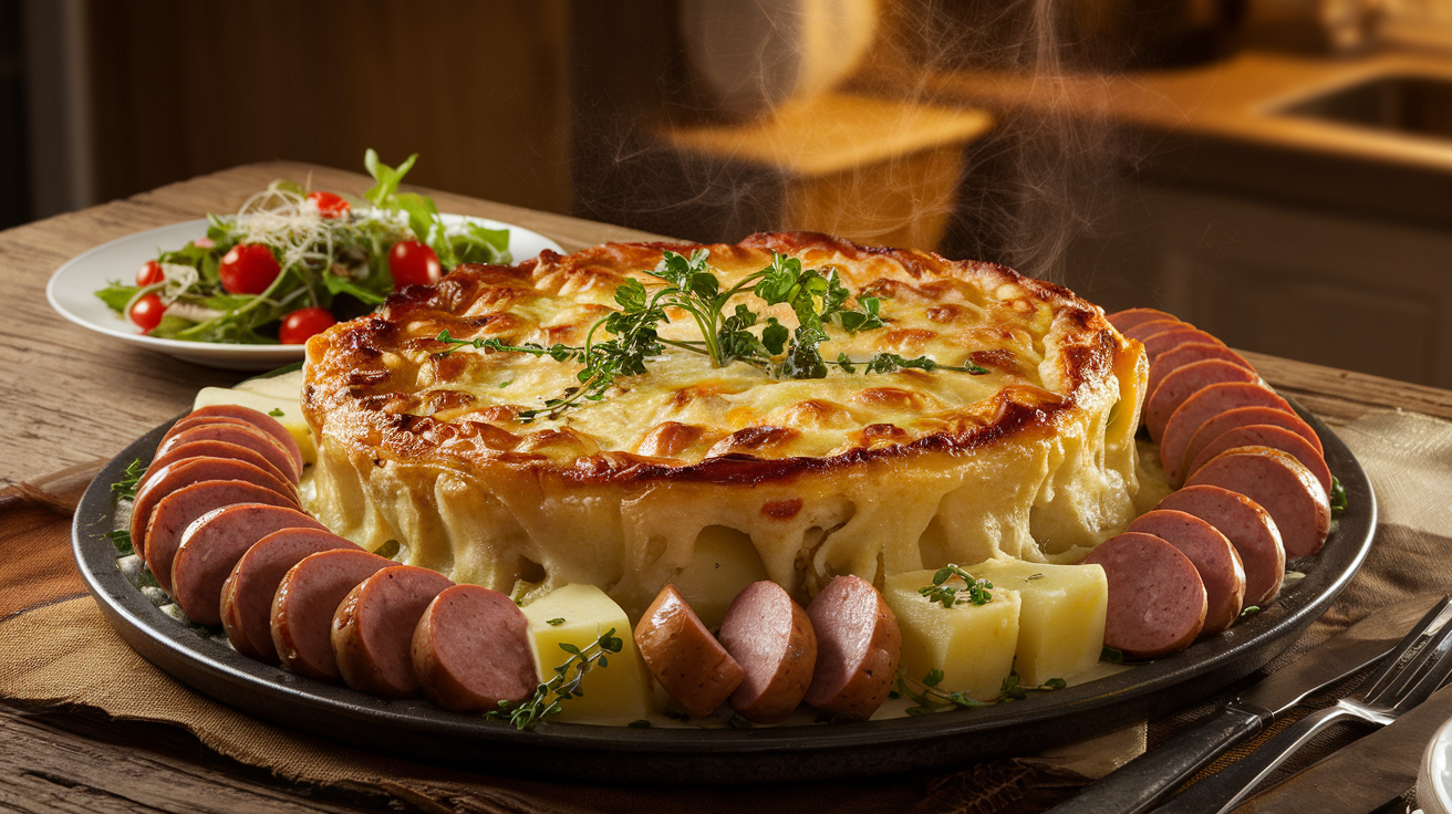 discover a mouthwatering morbihan sausage gratin recipe that's perfect for home cooking! this easy-to-follow dish combines rich flavors and comforting ingredients, making it a delightful addition to your family meals. try it today!