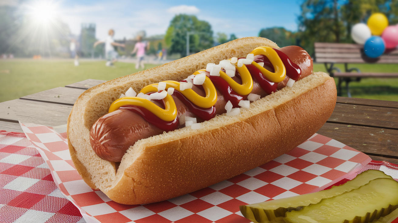 Hot dog USA recipe: a taste of American tradition