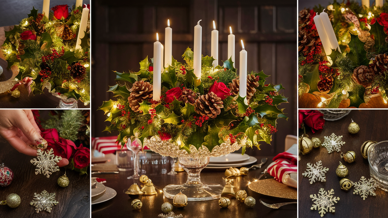 How to create a beautiful Christmas centerpiece