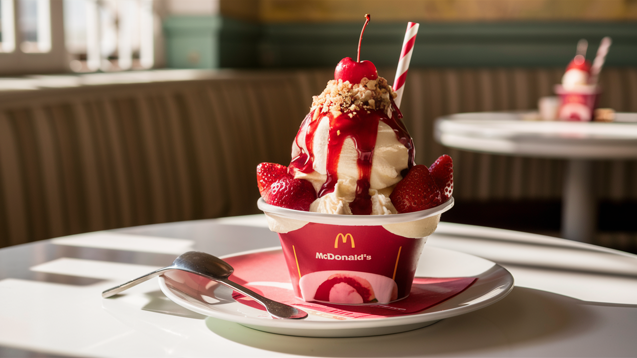 Delicious strawberry sundae recipe inspired by McDonald’s